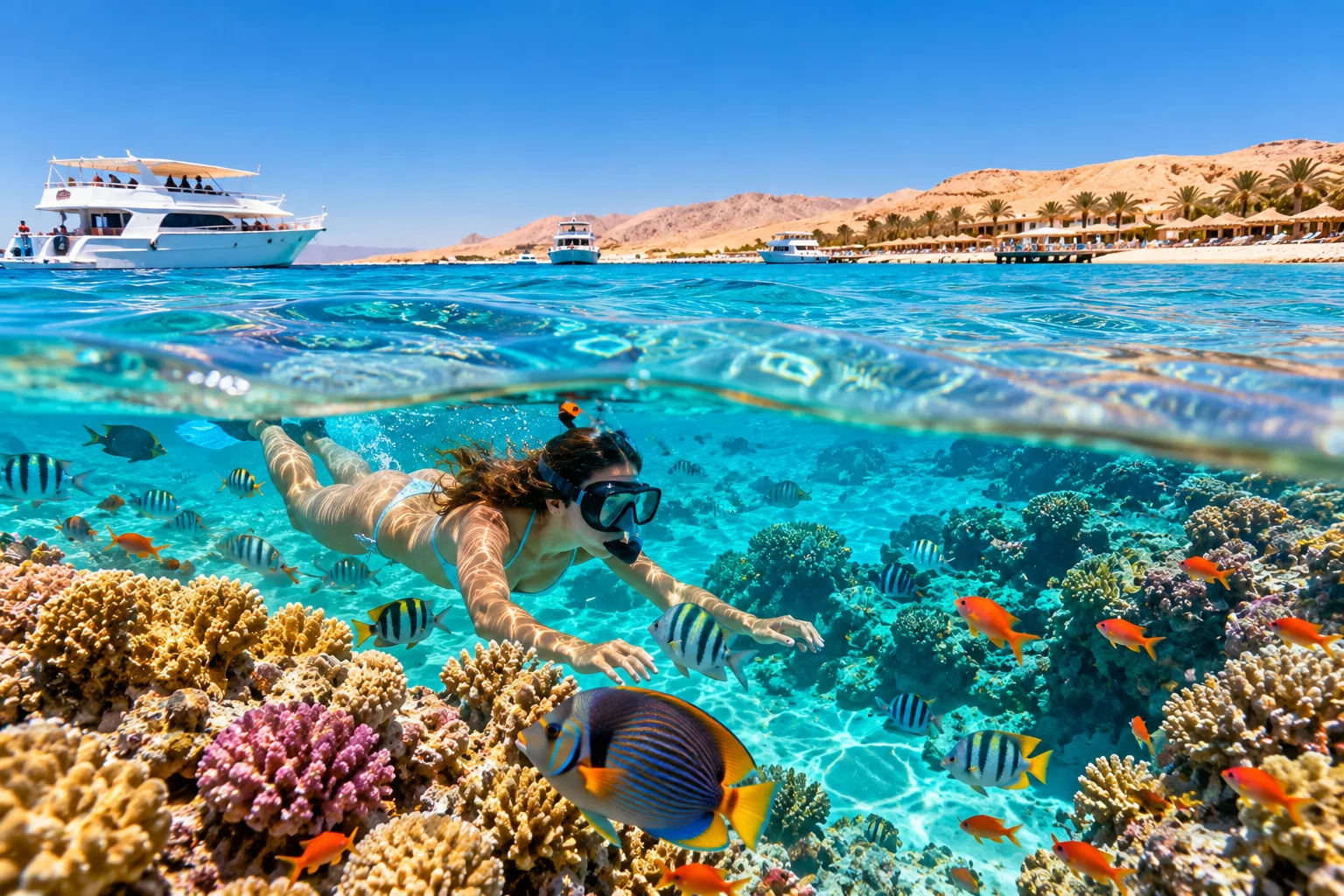 Червено море — красотата под водата