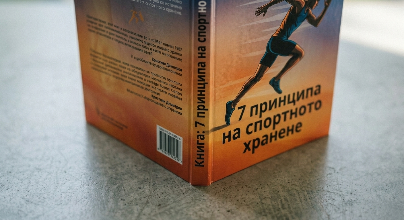 Вътрешни страници на книгата – примерни хранителни планове