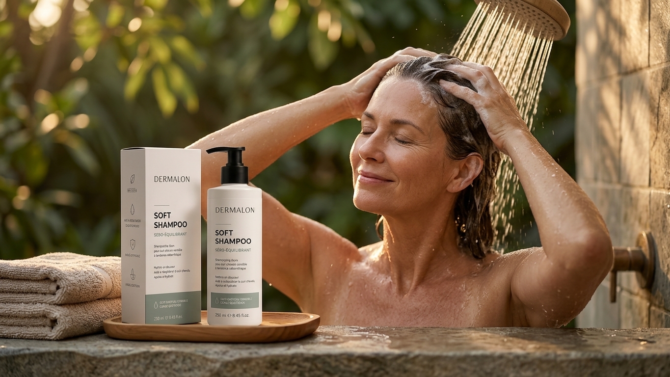 Dermalon Soft Shampoo – приложение и текстура