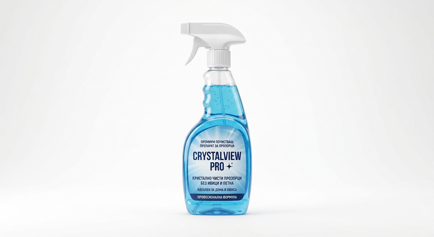 CrystalView Pro в действие – почистване на прозорци