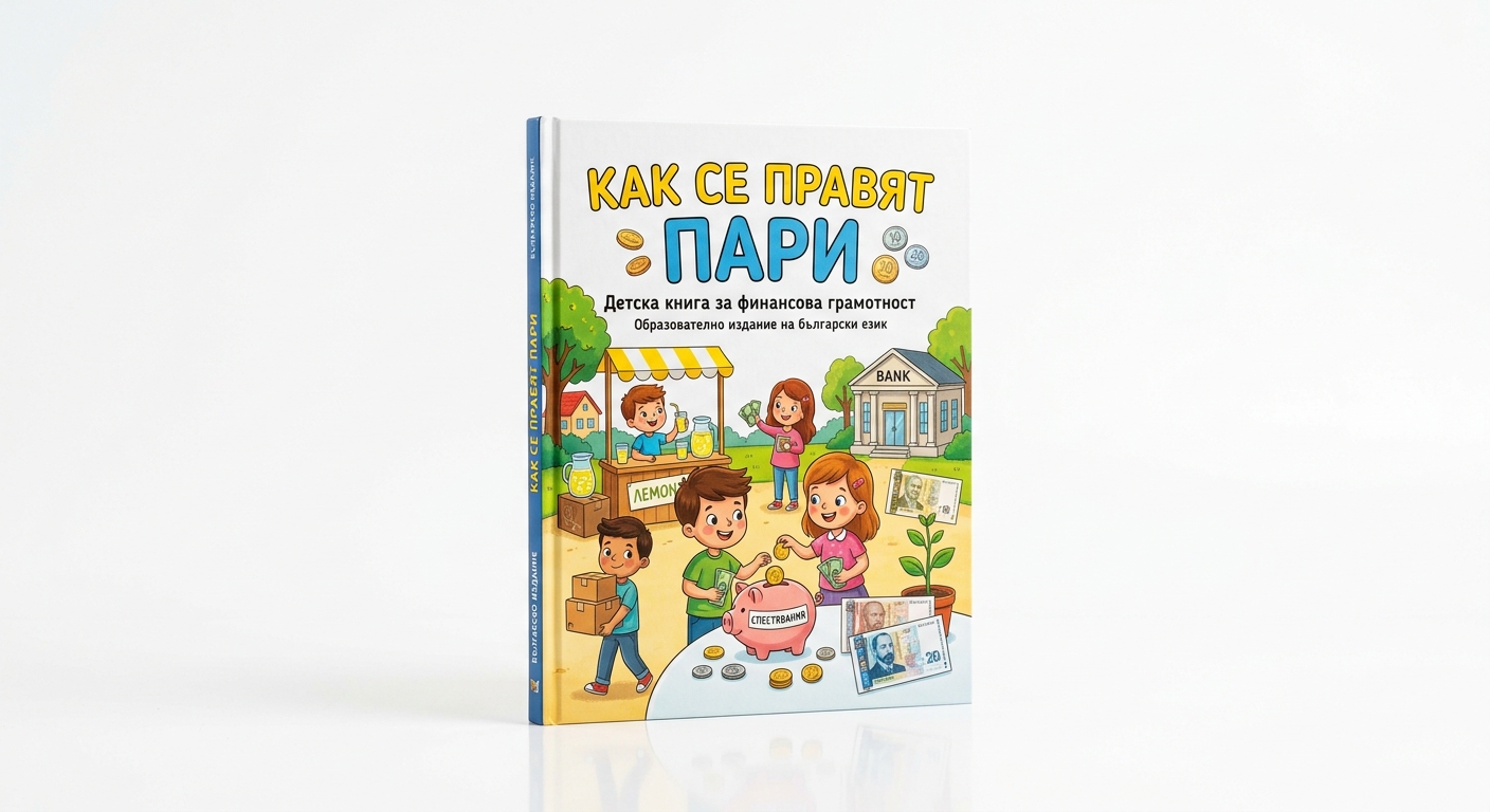 Детска книга 'Как се правят пари' — БГ издание