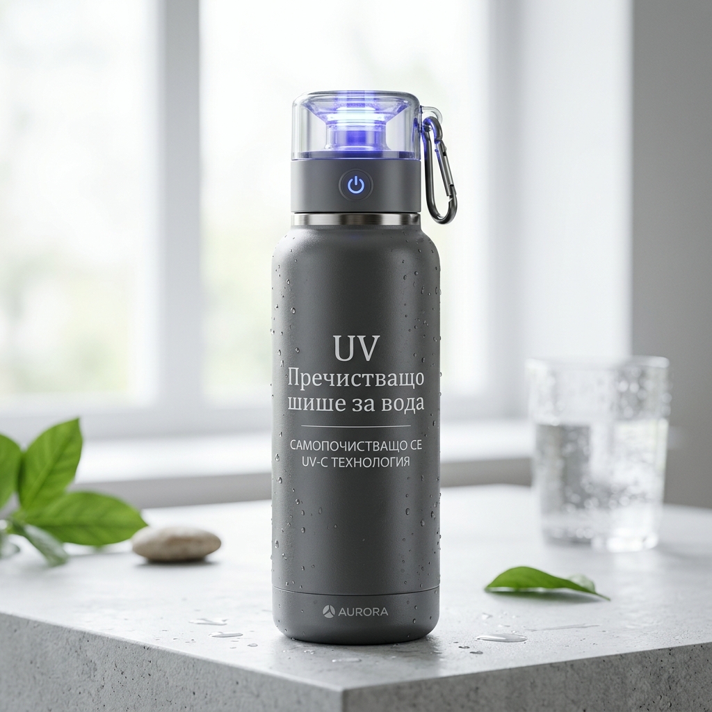 UV Пречистващо шише за вода