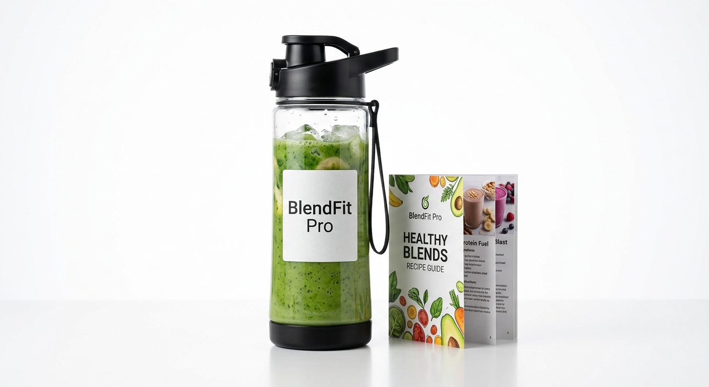 BlendFit Pro преносим блендер за смути