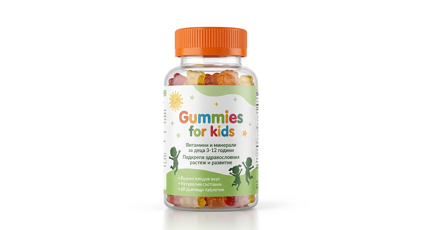 Gummies for kids желирани витамини за деца