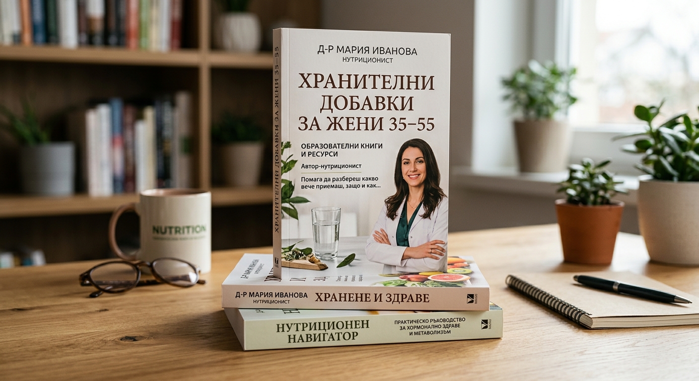 Хармония в теб – образователни книги и ресурси за хранителни добавки