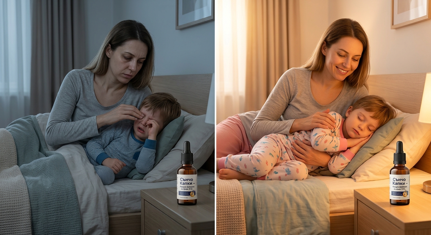 Сънчо Капки – Нощна Добавка за Деца 3-5г. – продуктова снимка