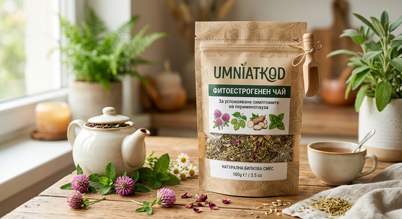 umniatkod фитоестрогенен чай при перименопауза