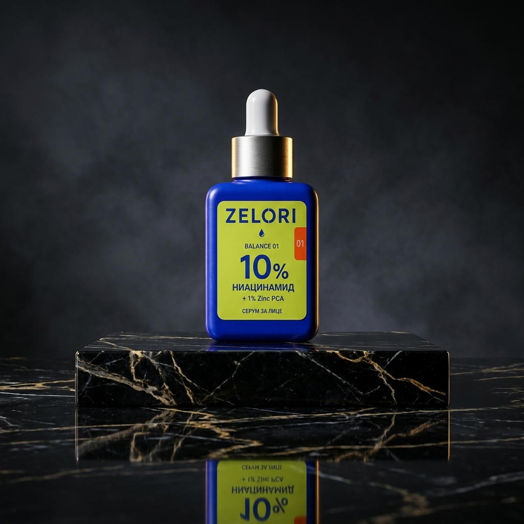 Серум за лице с ниацинамид 10% + цинк
