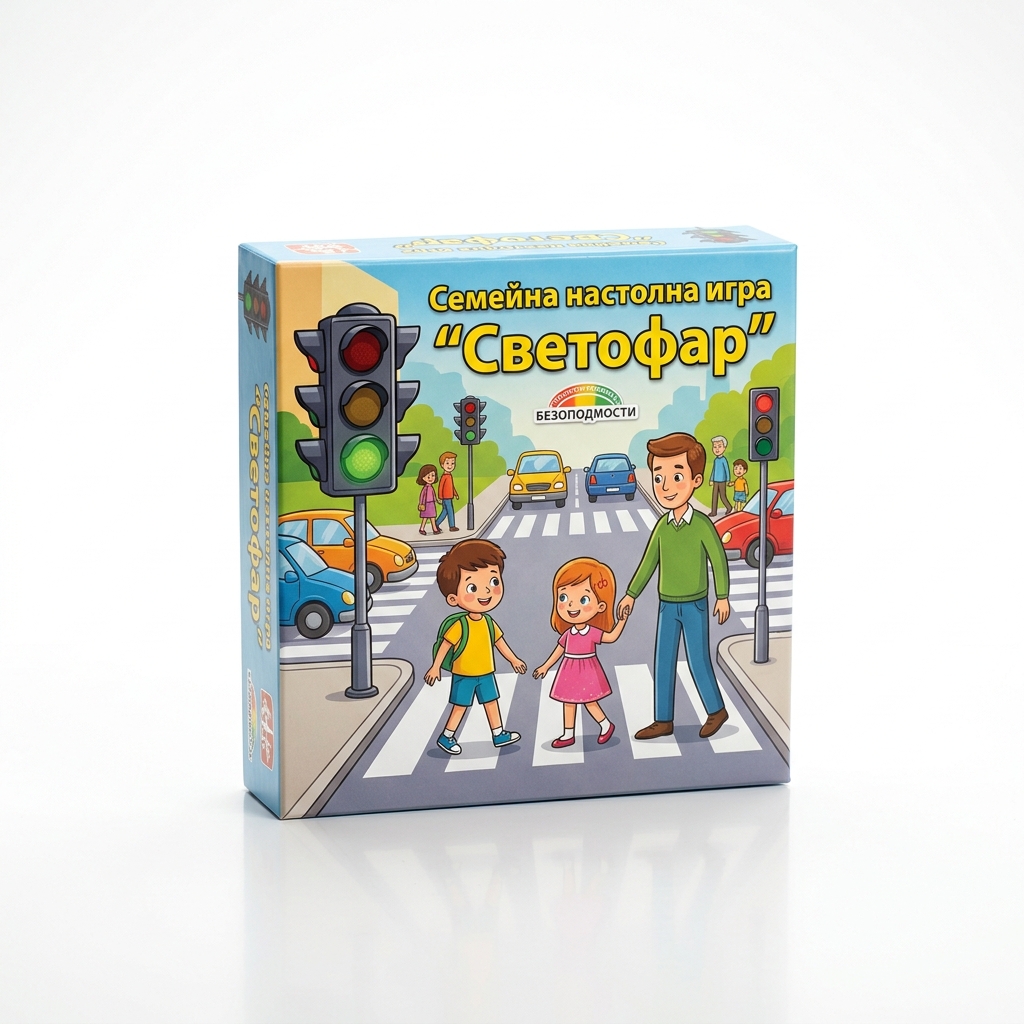 Семейна настолна игра Светофар