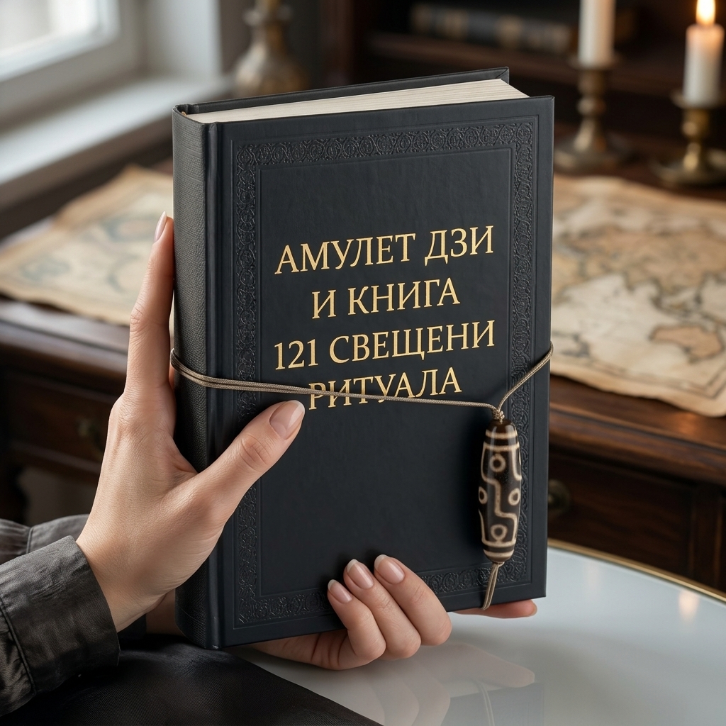 Амулет Дзи и Книга 121 Свещени Ритуала