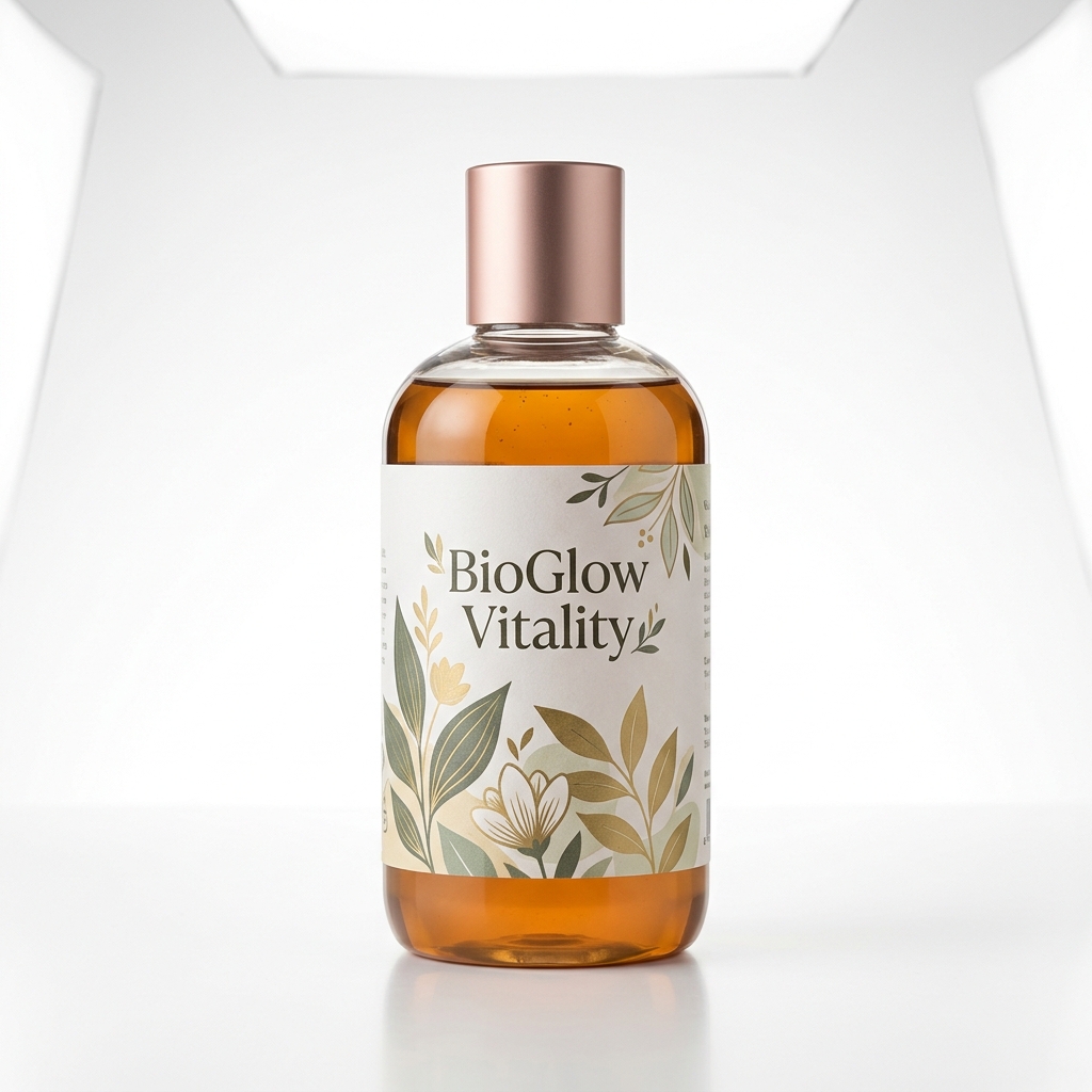 BioGlow Shampoo bottle