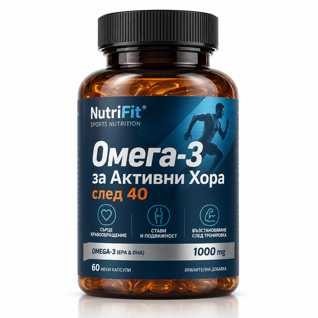 Омега-3 за Активни Хора след 40