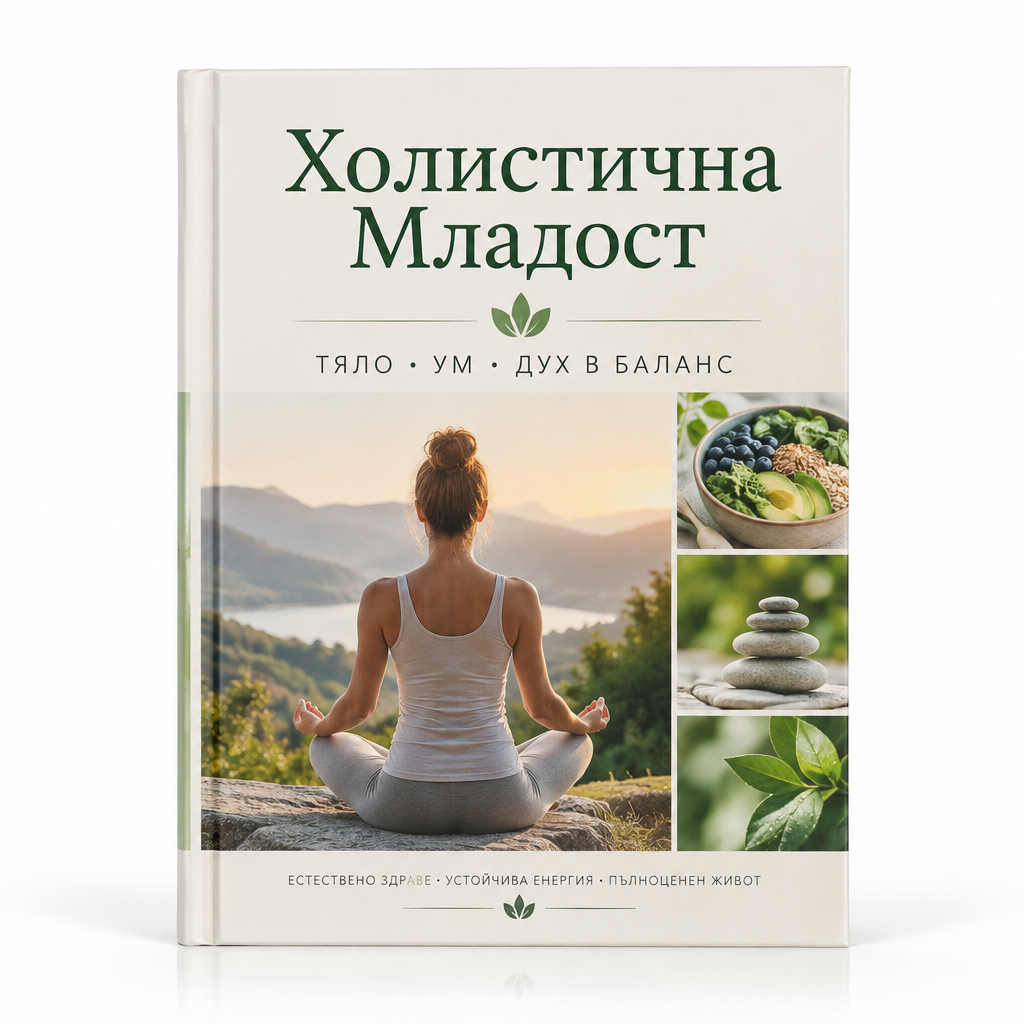 Холистична Младост - корица на книгата