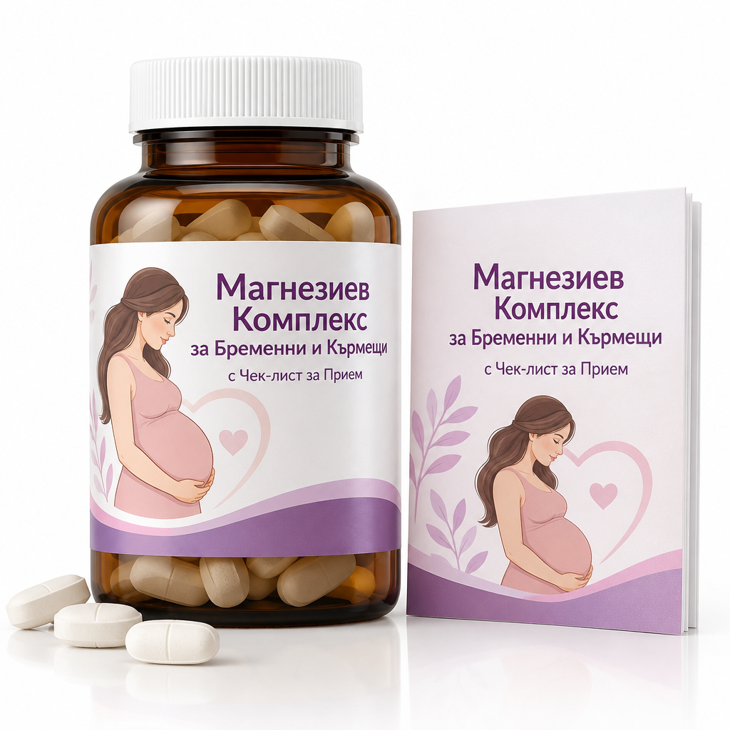 MagnaMaterna Essentials Магнезиев Комплекс за Бременни и Кърмещи