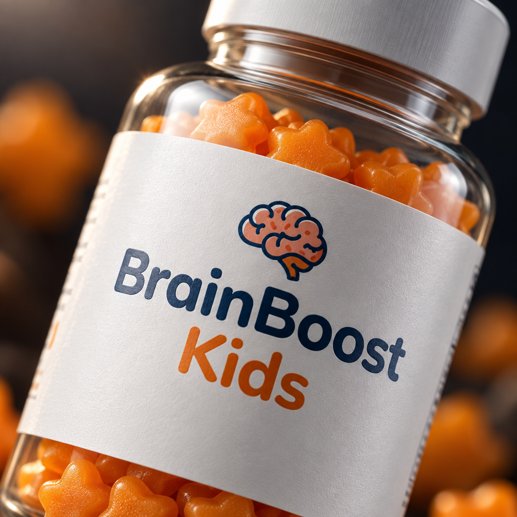 BrainBoost Kids дъвчащи капсули с плодов вкус