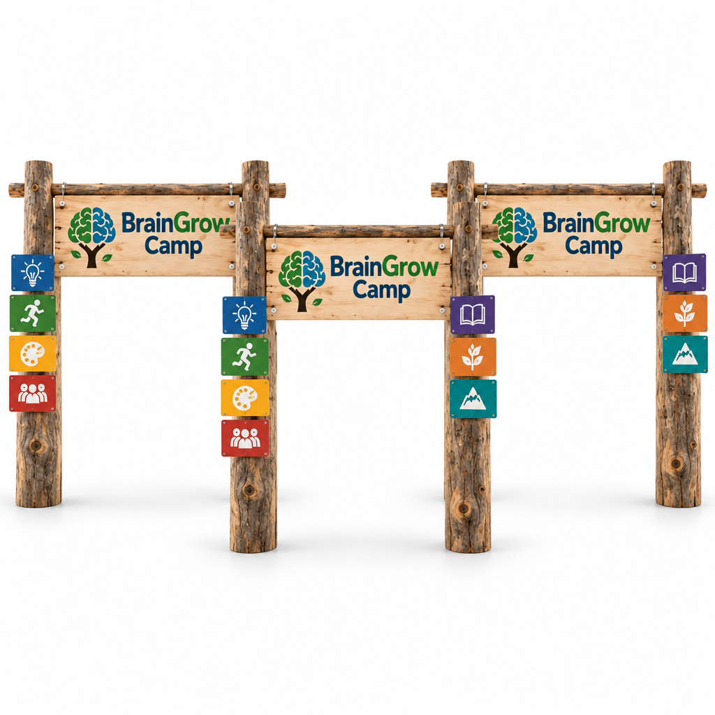 Деца по време на BrainGrow Camp сесия