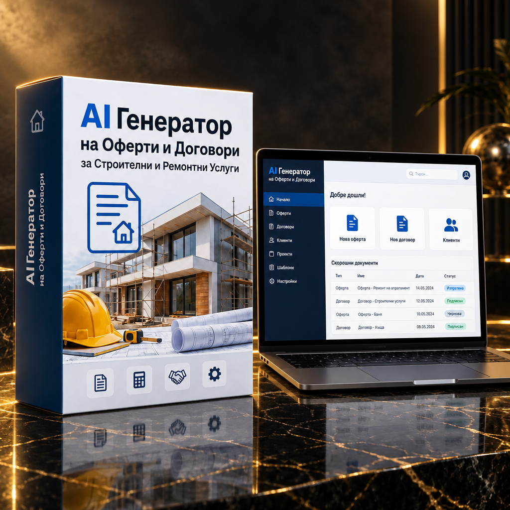 Как работи AI генераторът на оферти