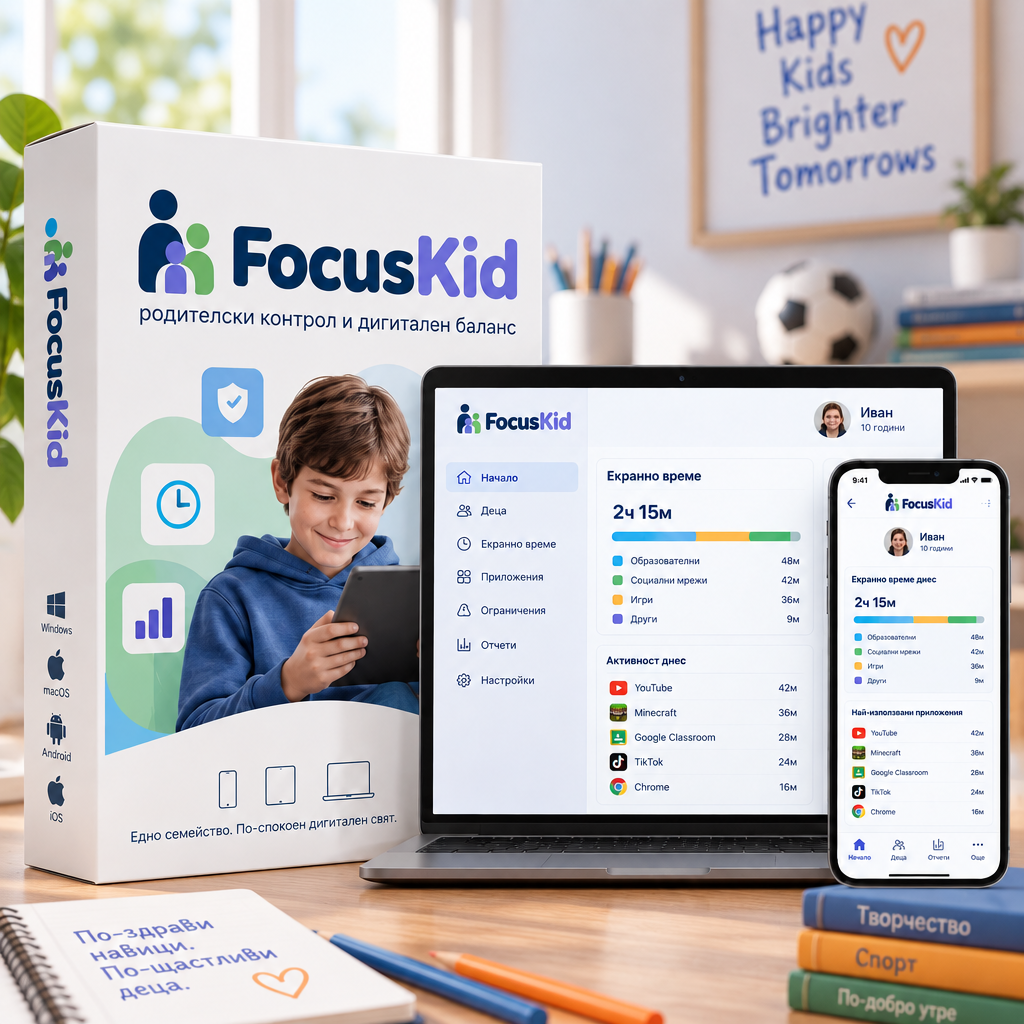 FocusKid насочва детето меко към баланс