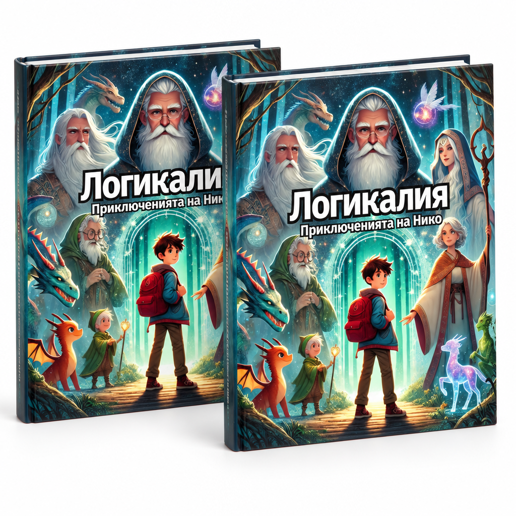 Логикалия: Приключенията на Нико - страници от книгата