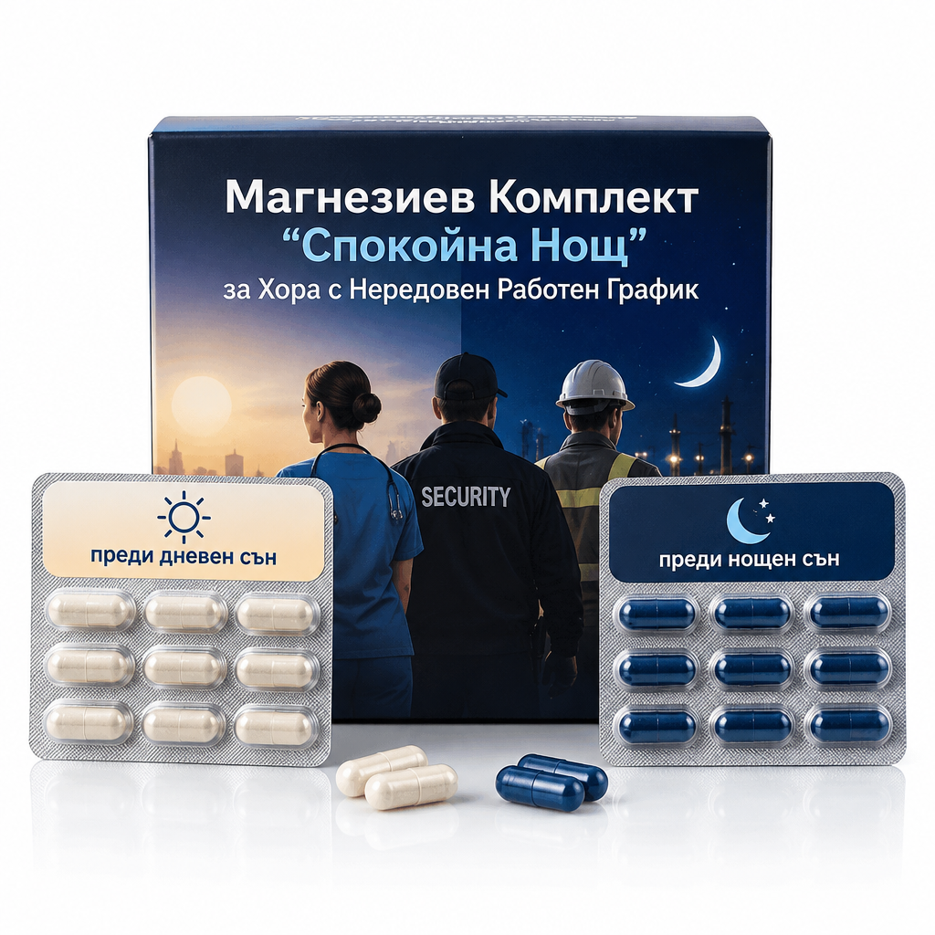 SleepMagne Pro Магнезиев Комплект Ден/Нощ