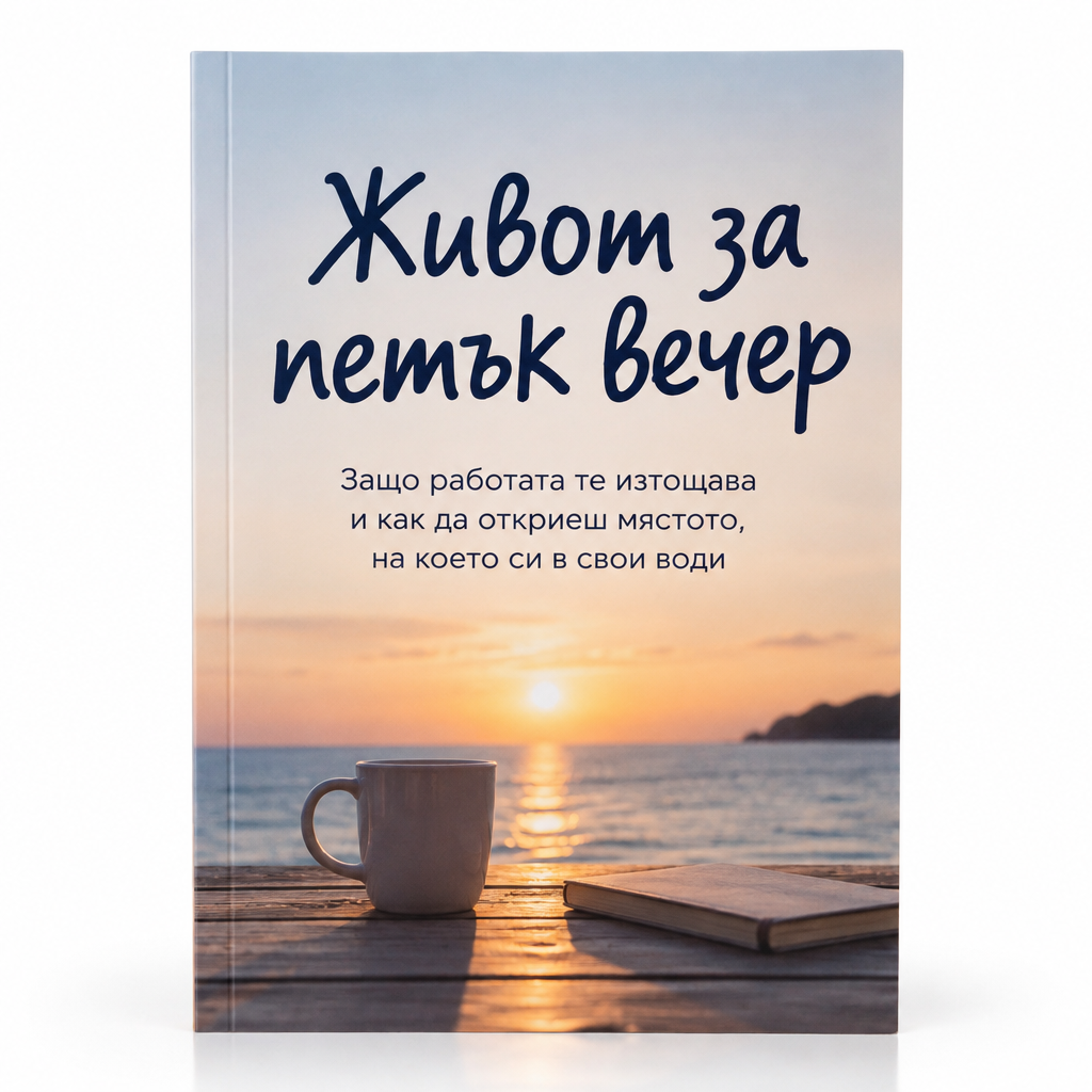 Живот за петък вечер - корица на книгата
