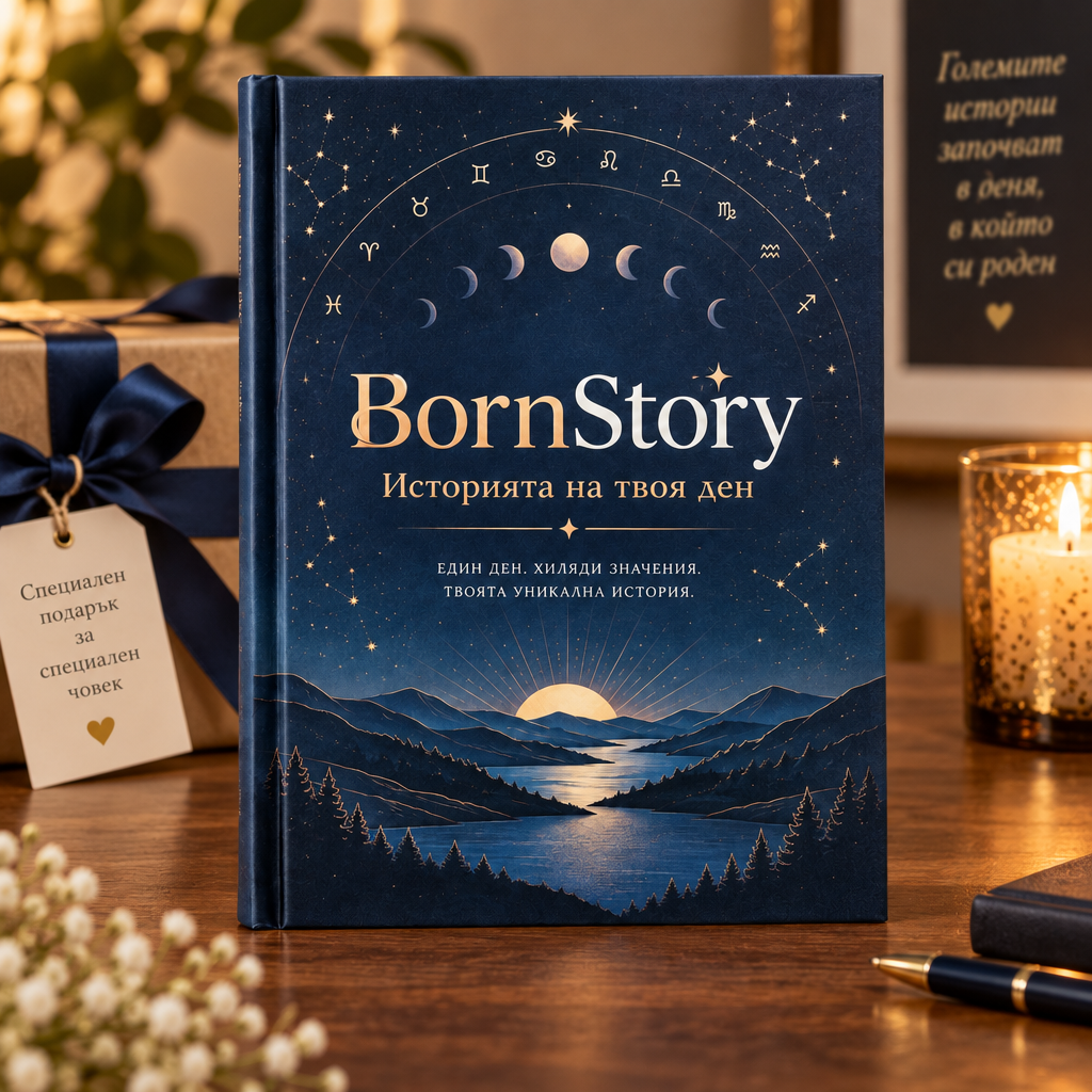 BornStory Deluxe版 с твърди корици и подаръчна кутия
