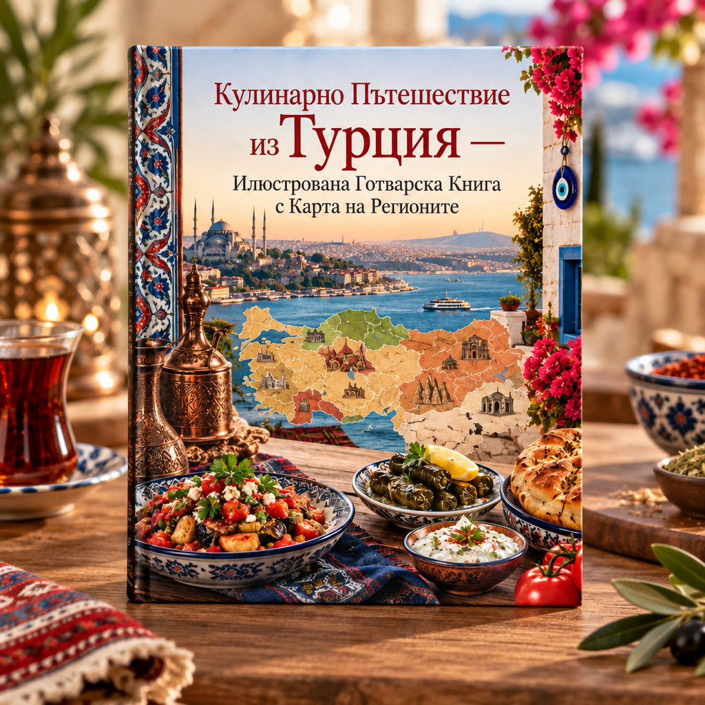 Кулинарно Пътешествие из Турция — готварска книга
