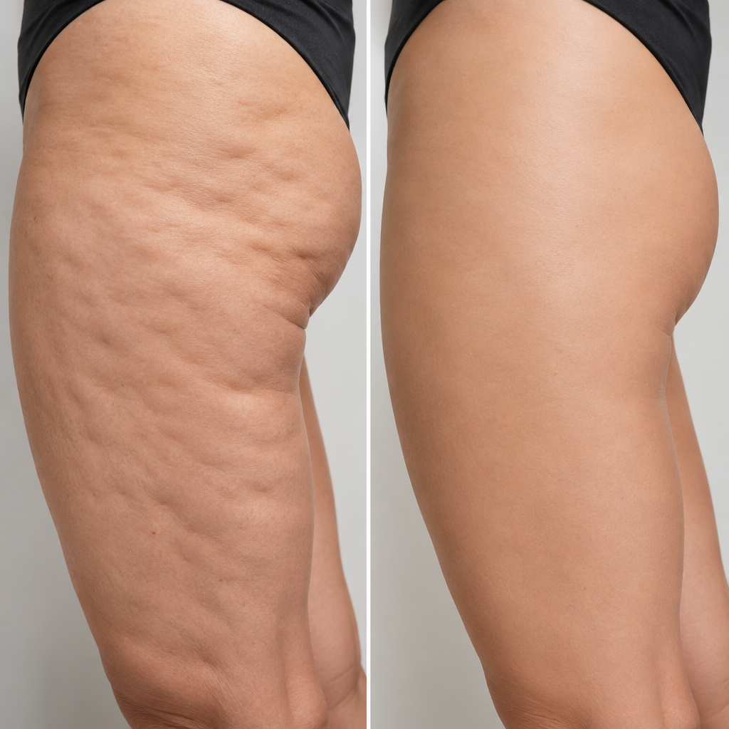Резултати преди и след — Лифтинг Лепенки Anti-Cellulite