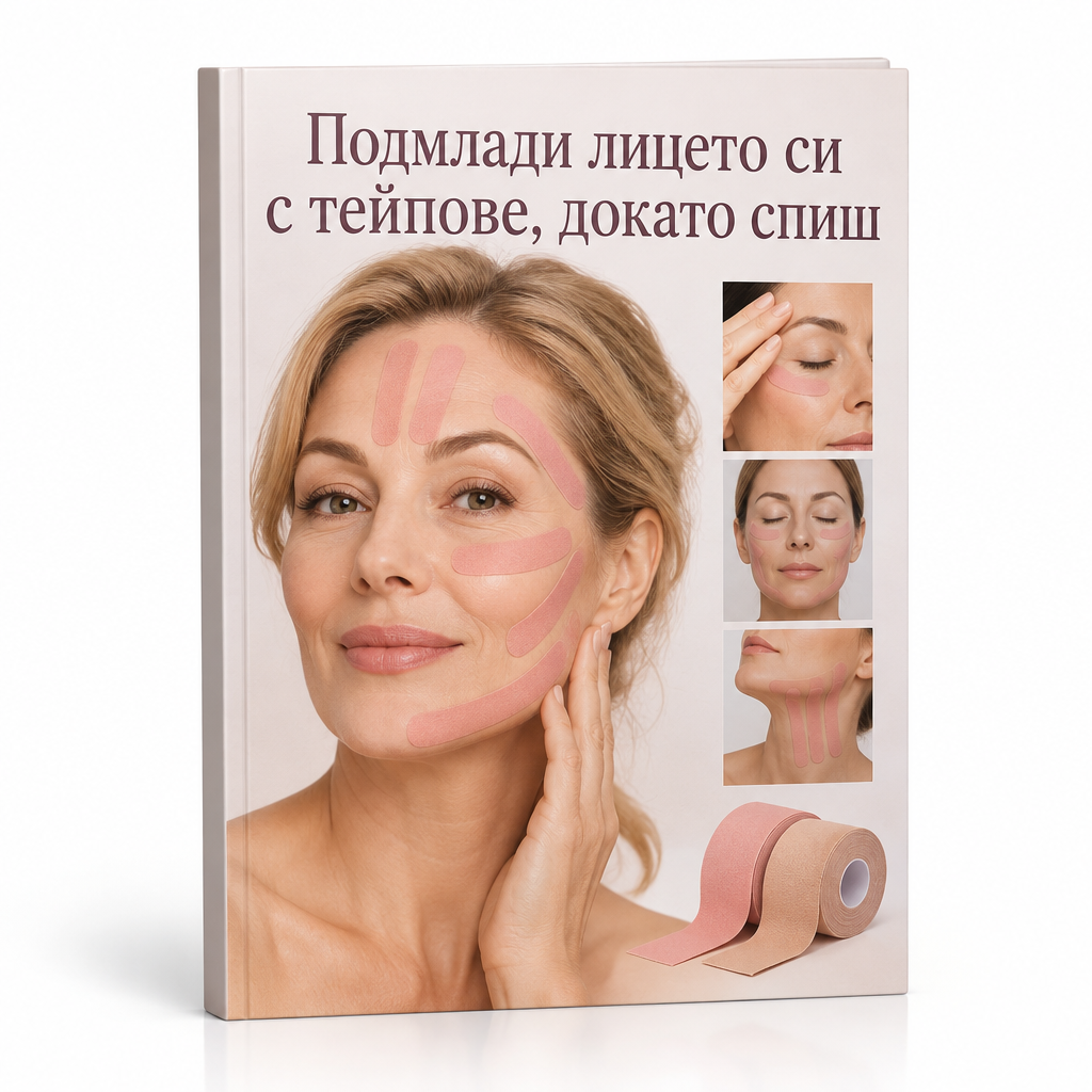 Модели за тейпиране по зони на лицето от книгата