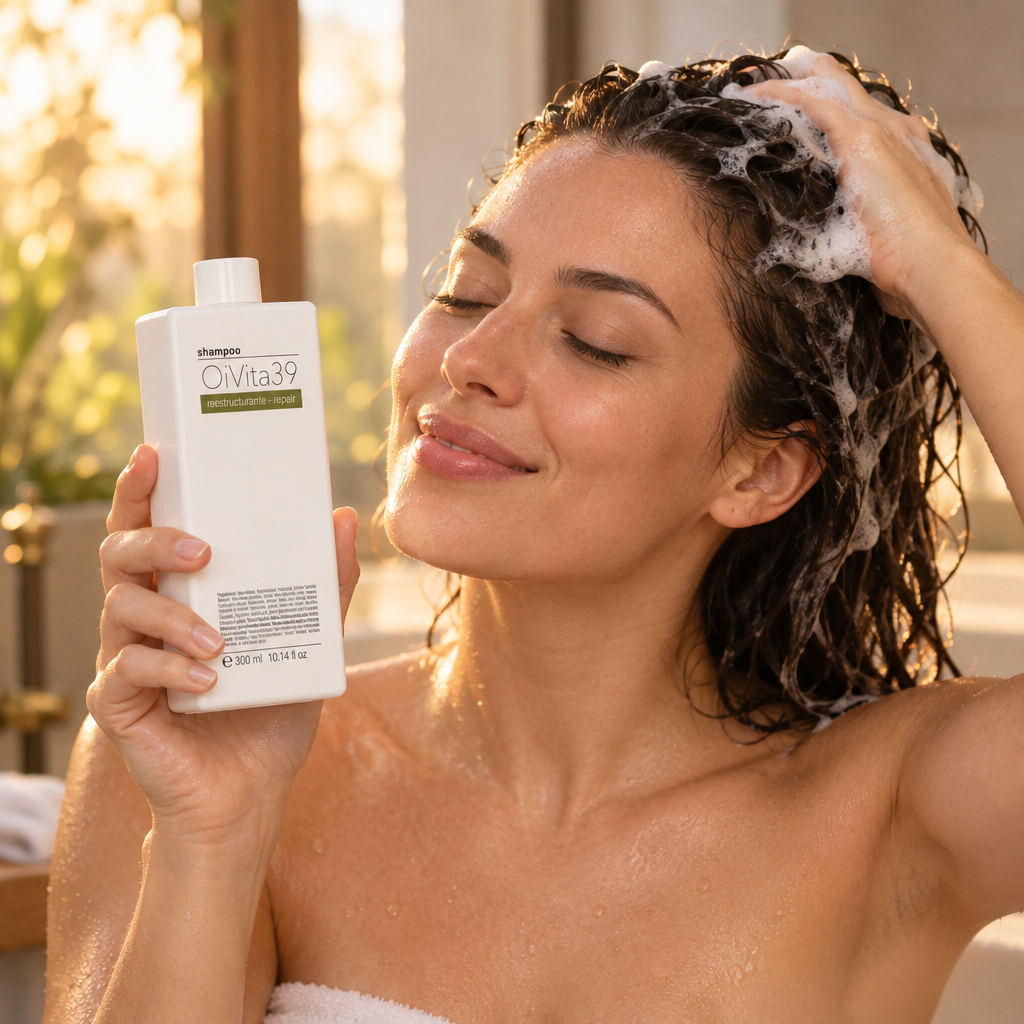 OiVita39 Repair Shampoo - Възстановяващ шампоан за увредена коса 300мл