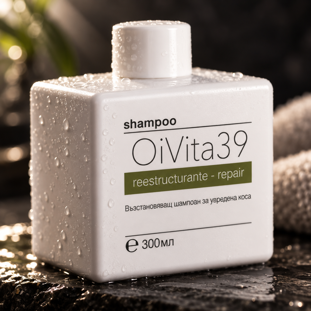 OiVita39 Repair Shampoo - Възстановяващ шампоан за увредена коса 300мл