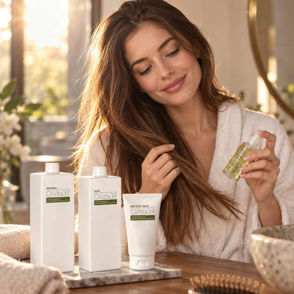 OiVita39 Anti-Split Repair Set – Възстановяващ сет за коса FULL