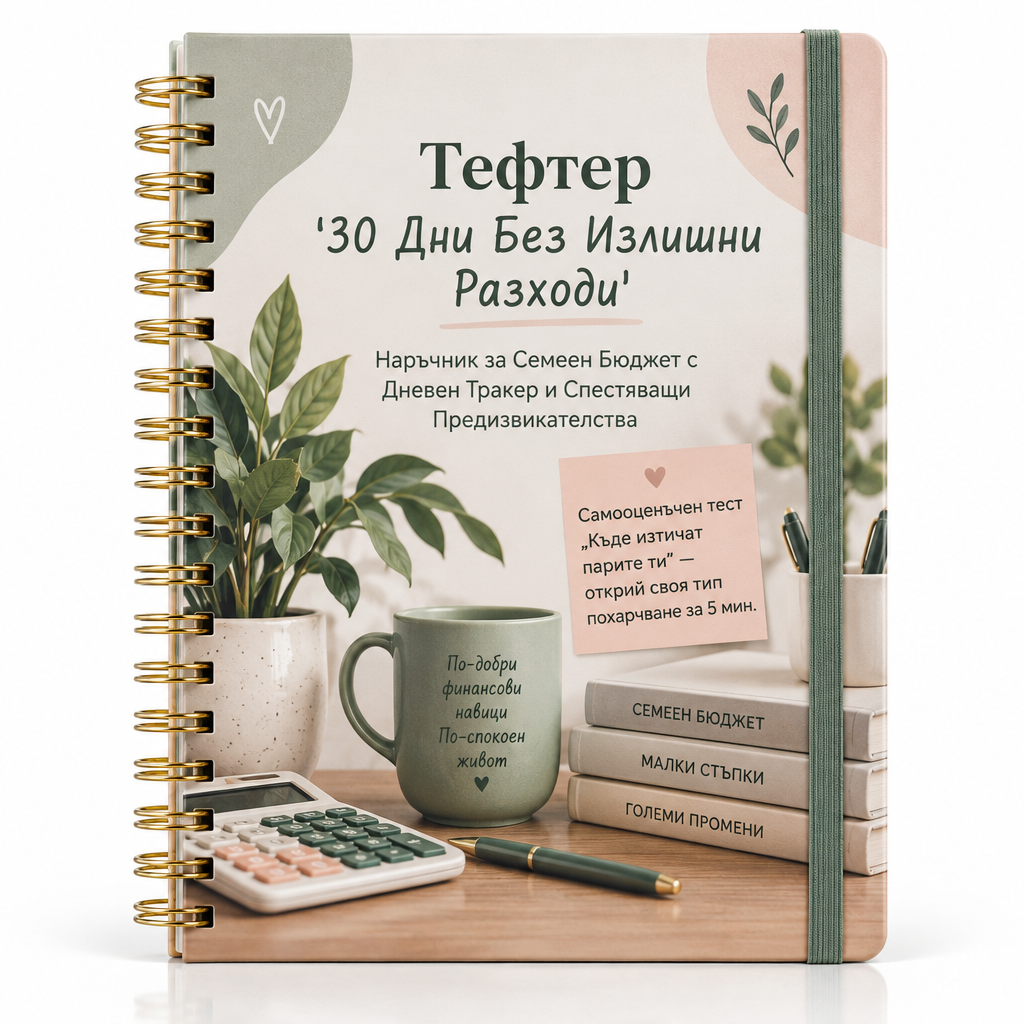 Тефтер 30 Дни Без Излишни Разходи
