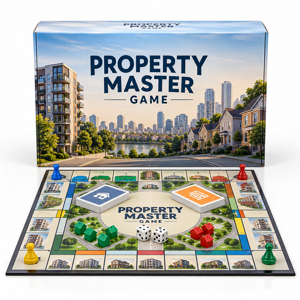 Настолна игра Наемодател – Property Master Game