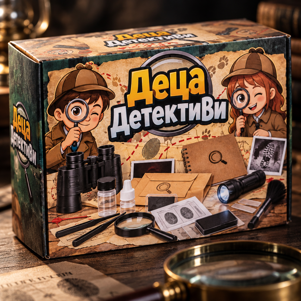 Комплект Детска Детективска Лаборатория