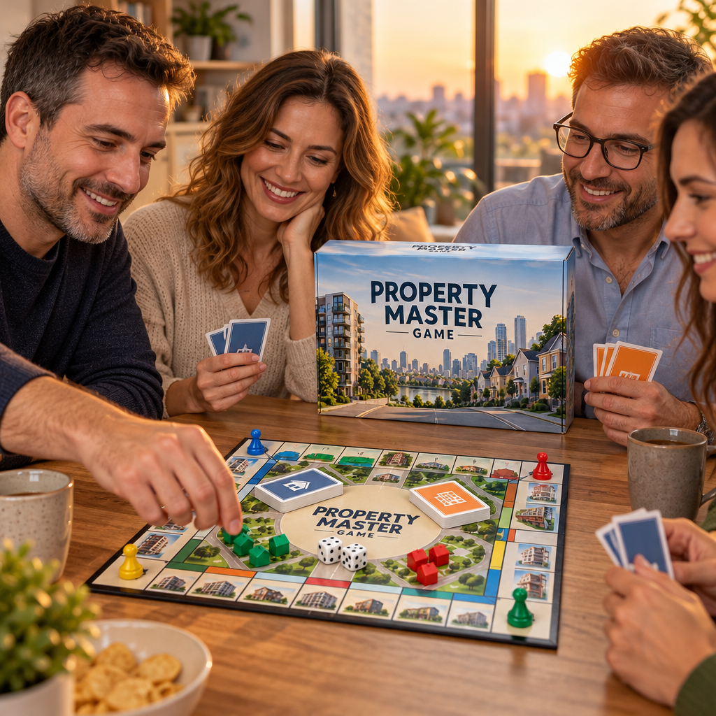 Табло за симулация на портфолио от имоти - Property Master Game