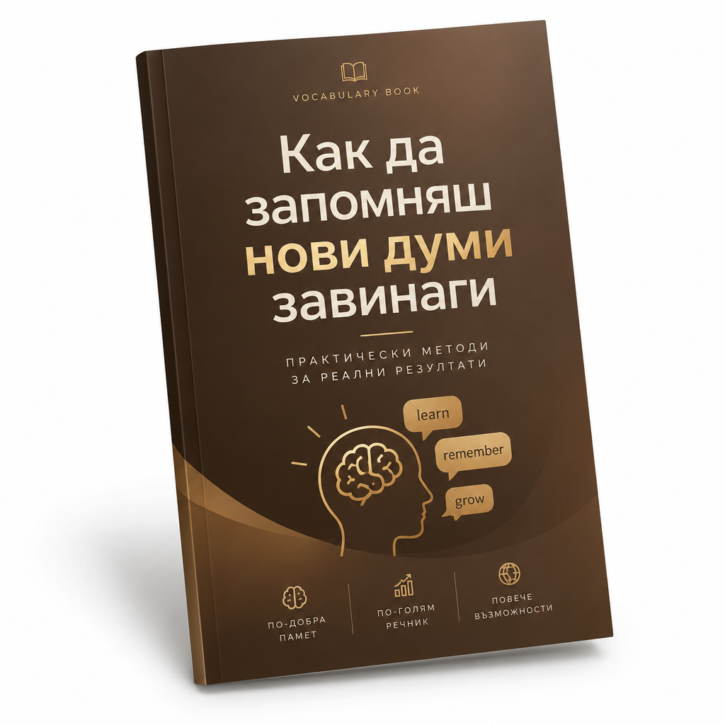 БОНУС 1: Как да запомняш нови думи завинаги