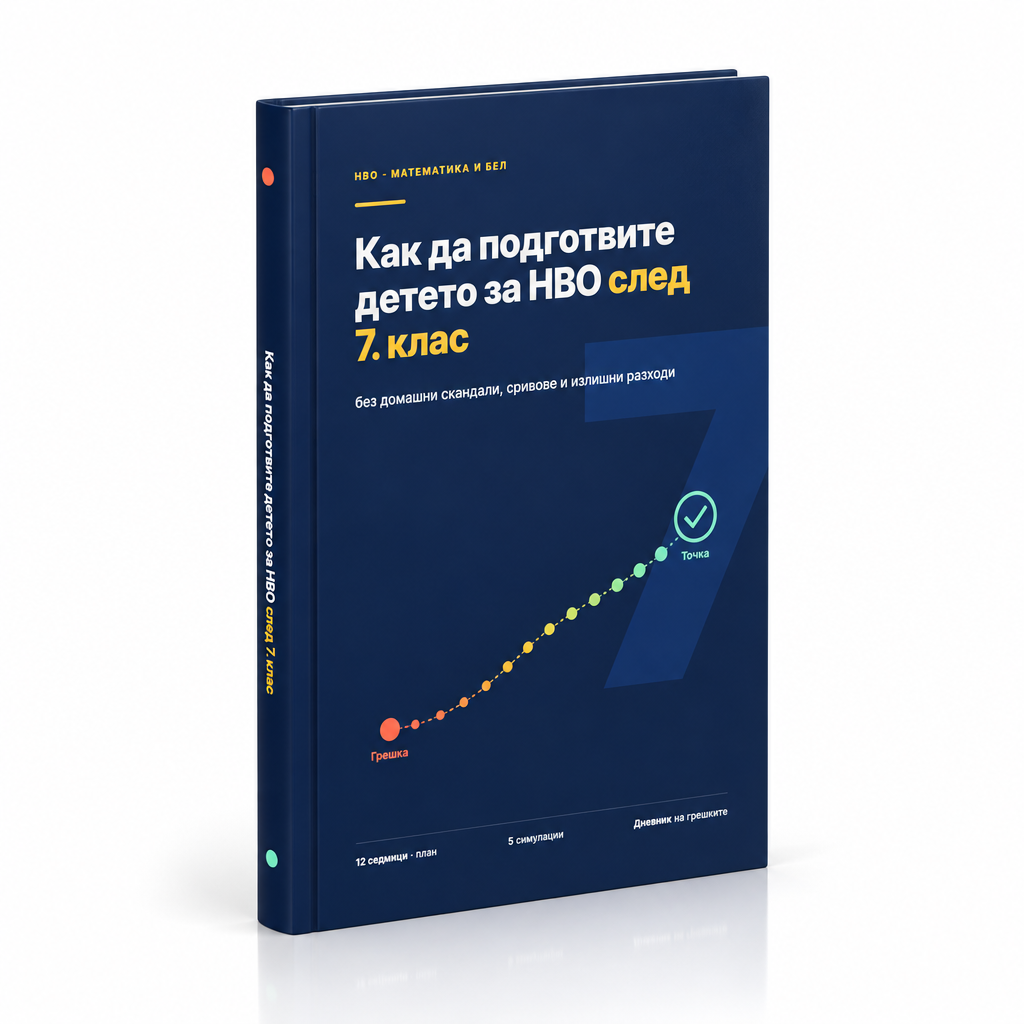 НВО - Математика и БЕЛ - курс за подготовка след 7. клас
