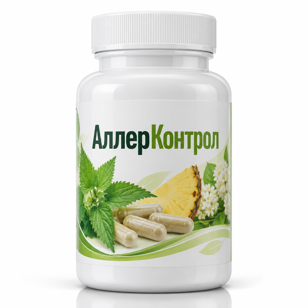 АллерКонтрол Кверцетин Комплекс с Коприва и Бромелаин