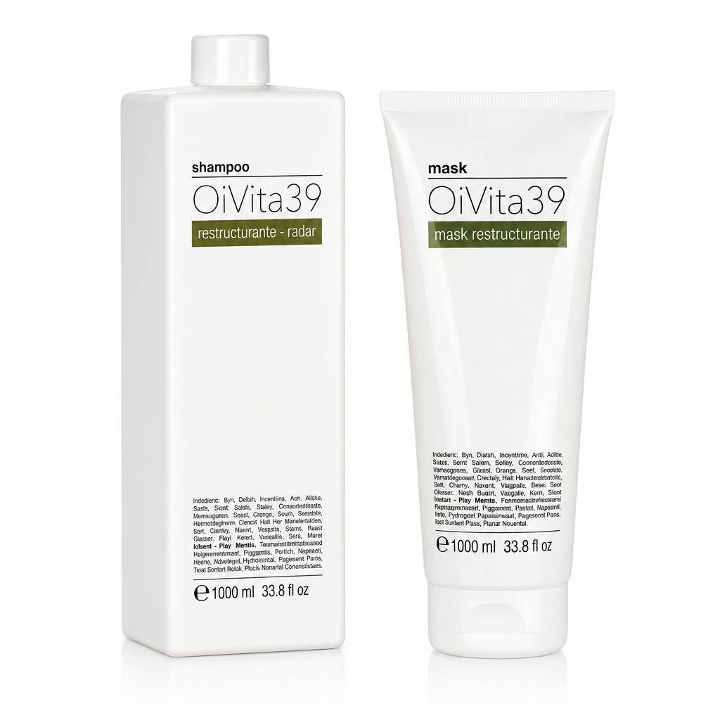 OiVita39 Repair Shampoo - Възстановяващ шампоан 1000мл+Маска 1000мл