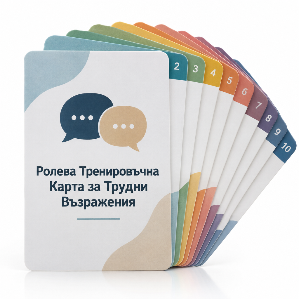 Ролева Тренировъчна Карта за Трудни Възражения