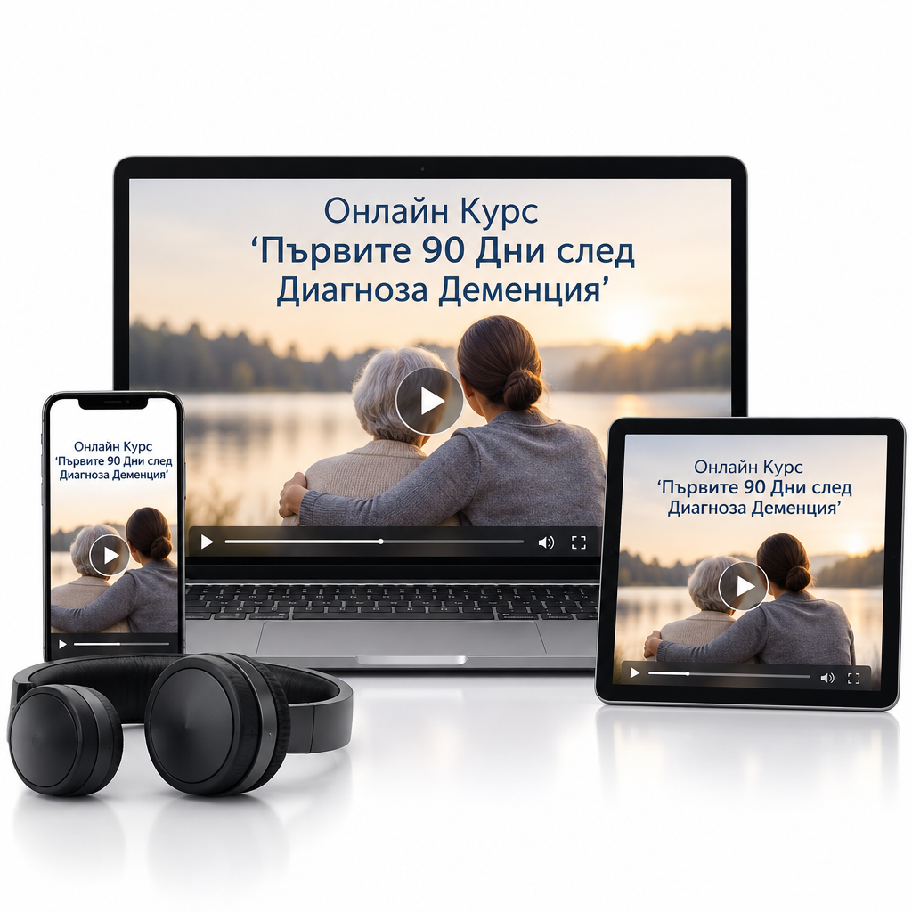 Онлайн курс Първите 90 Дни след Диагноза Деменция
