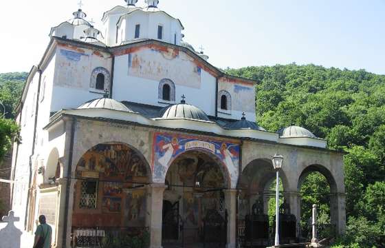 Църквата в манастира Свети Йоаким Осоговски