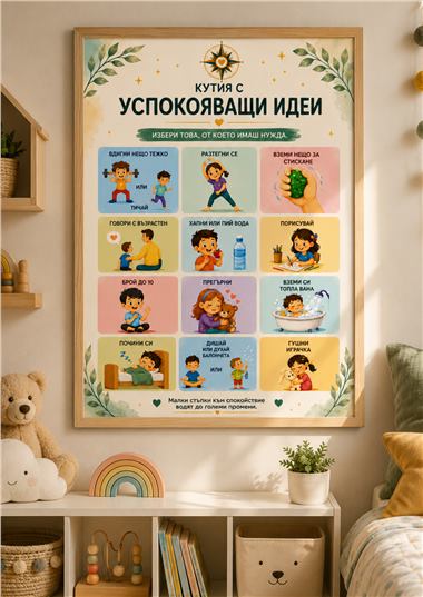 Постер Кутия с успокояващи идеи