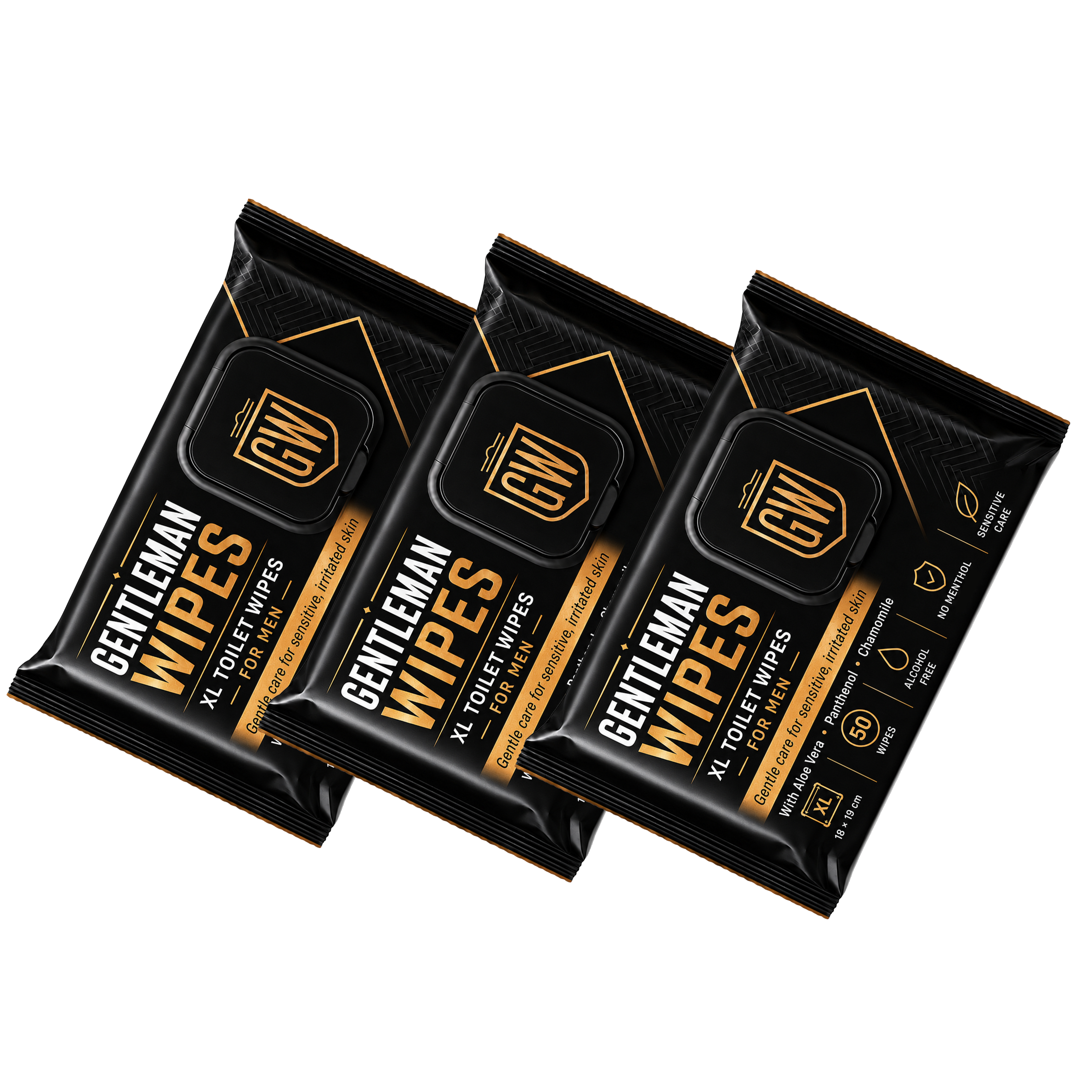GENTLEMAN WIPES 3 броя