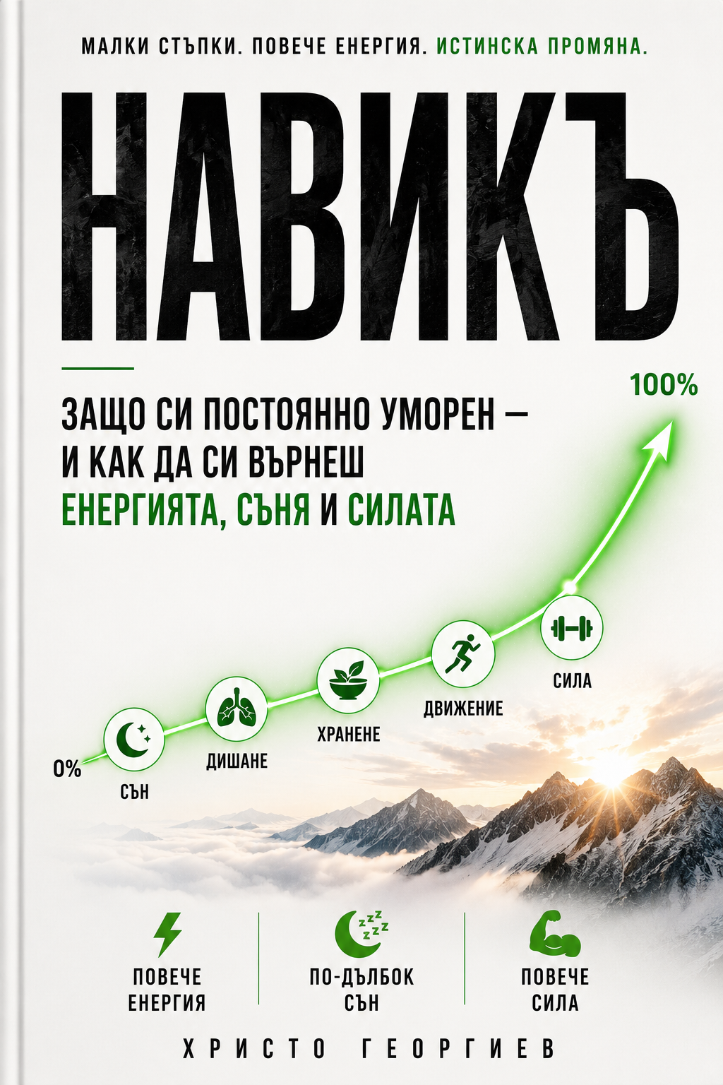 Книга НАВИКЪ — практично ръководство за енергия и ритъм