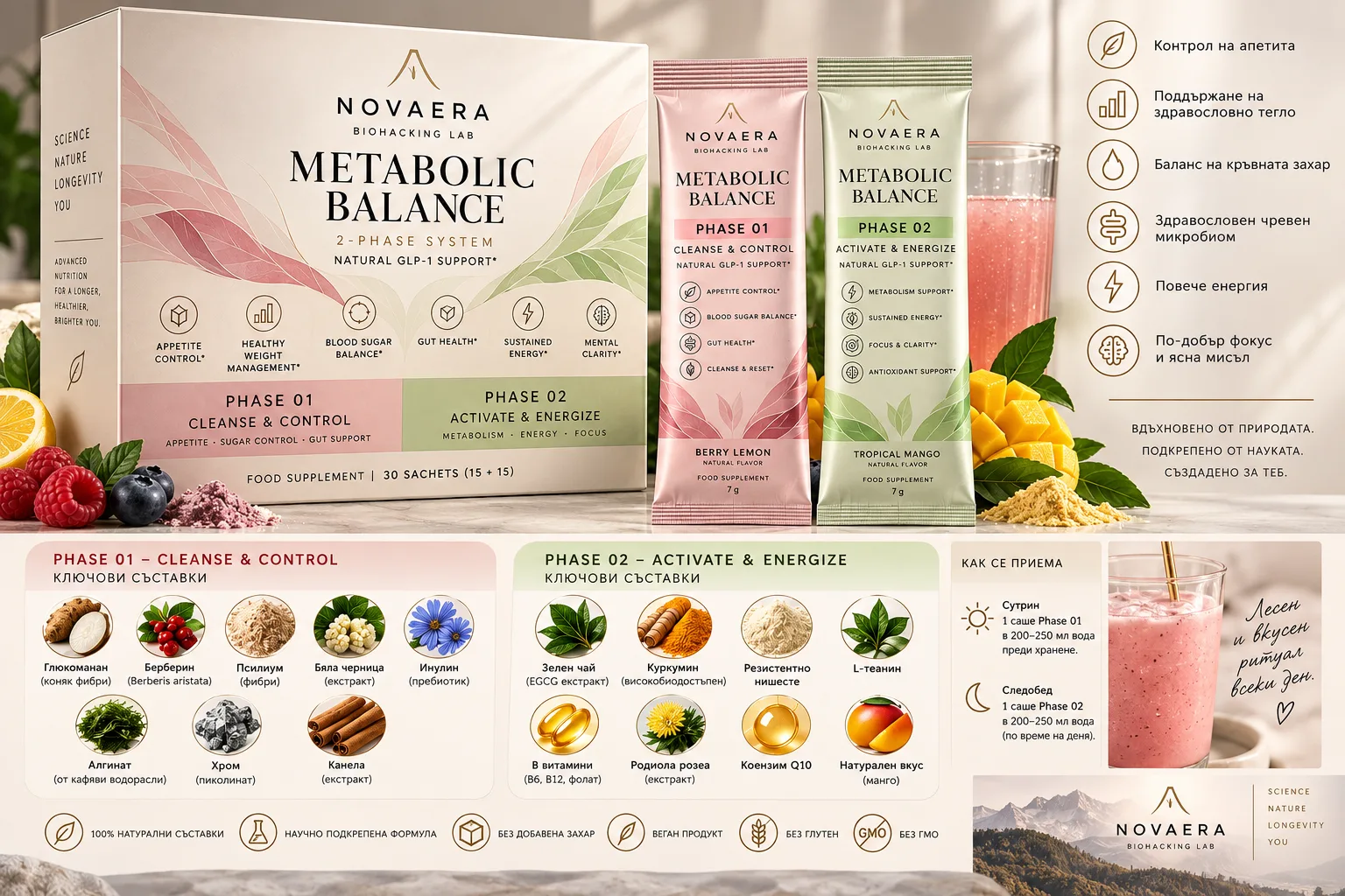 NOVAERA Biohaking Lab биохакинг формула