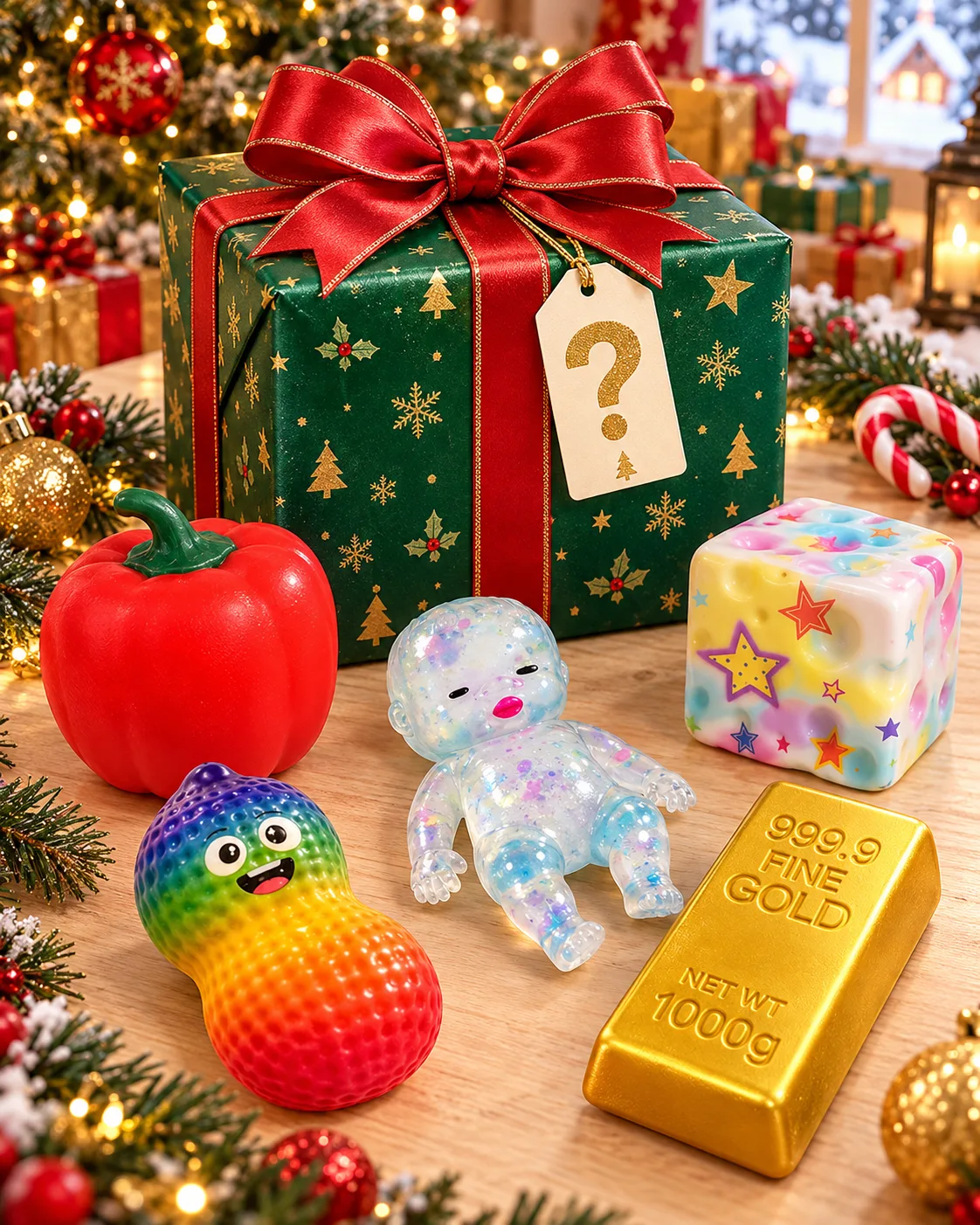 3 кутии Mystery box Squishy