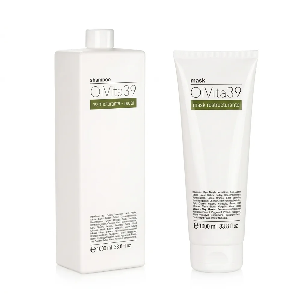 OiVita39 Repair Shampoo - Възстановяващ шампоан 1000мл+Маска 1000мл