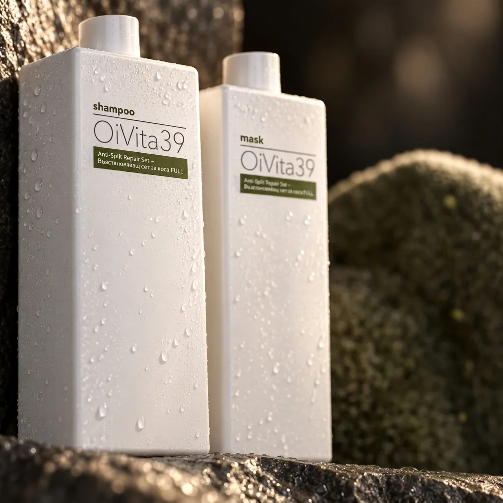 OiVita39 Repair Shampoo - Възстановяващ шампоан 1000мл+Маска 1000мл